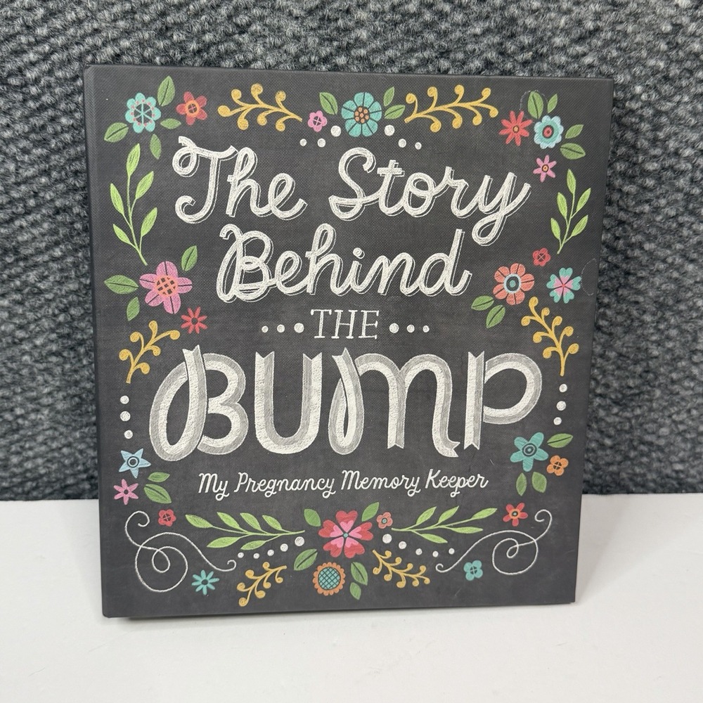New Hallmark The Story Behind The Bump My Pregnacy Memory Keeper Journal